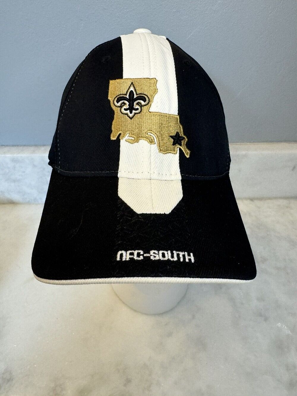 New Orleans Saints Fitted Reebok Hat NFL NFC South